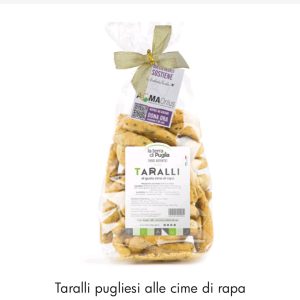 Taralli pugliesi alle cime di rapa